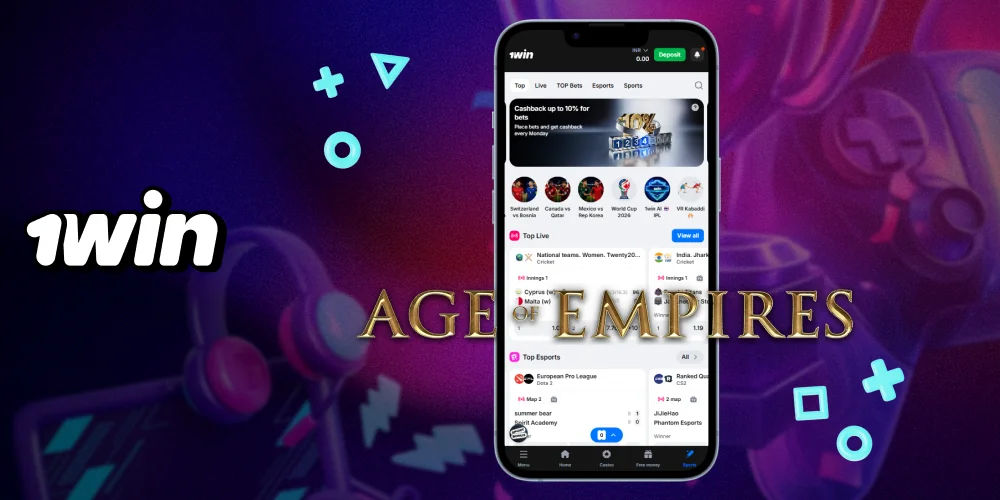 Bet on Age of Empires at 1win India